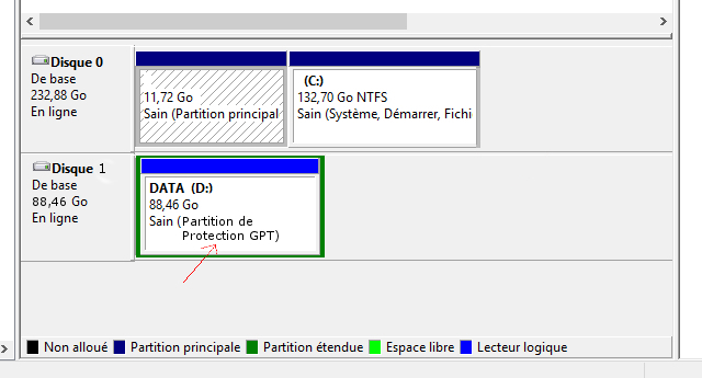 Formater En Ntfs Une Partition De Protection Gpt Tuto Express Info